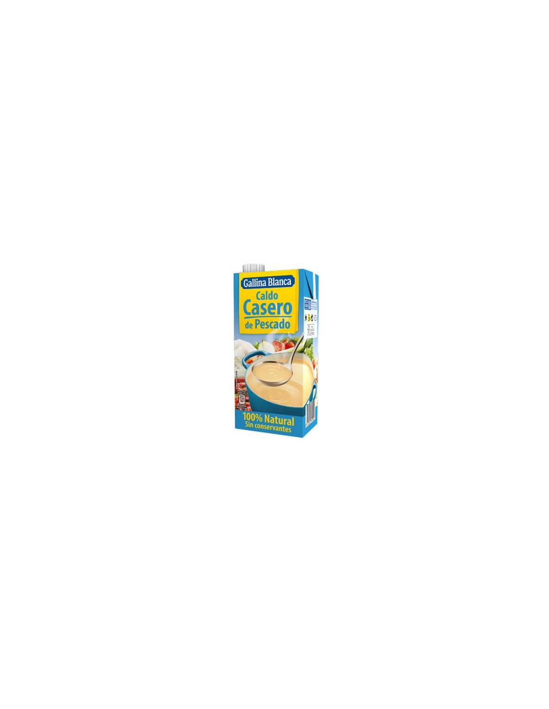 CALDO CASERO PESCADO 12 X 1 LITRO