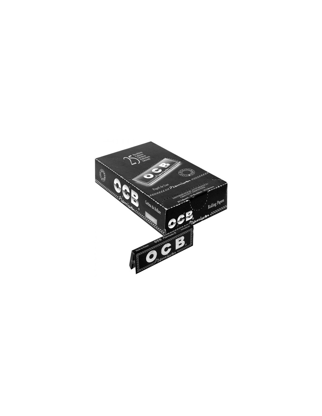 ***PAPEL OCB PREMIUM 25 LIBRITOS C/40***