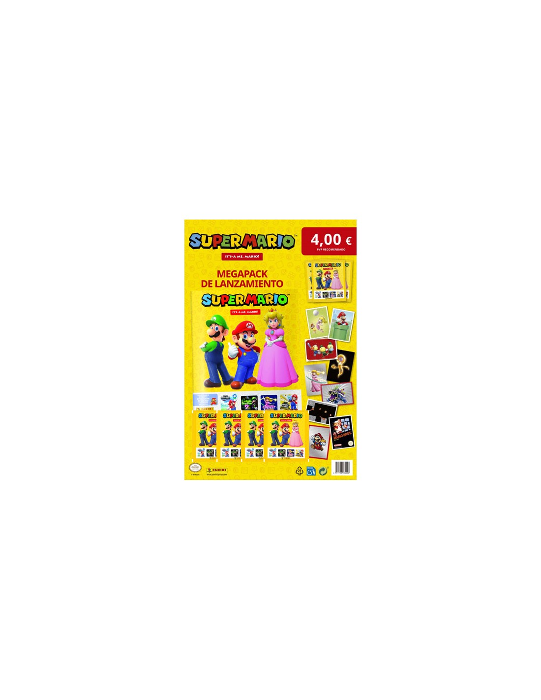 PANINI/CARTON SUPER MARIO 4E C/44