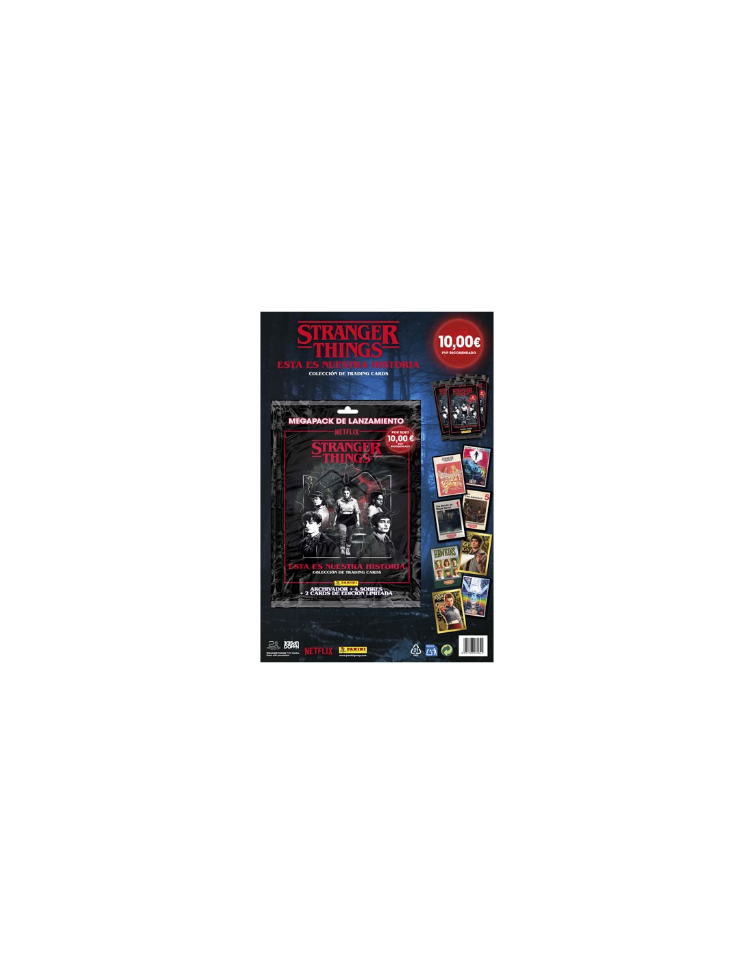 PANINI/CARTON STRANGER THINGS TC 10E C/12