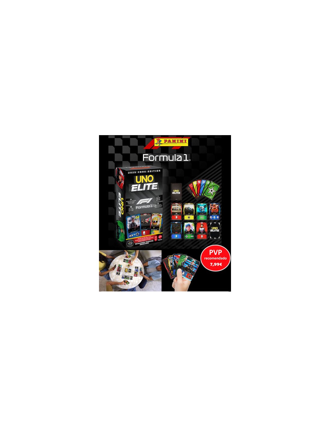 PANINI/BARAJA UNO ELITE F-1 2026 7,99E 9 UND