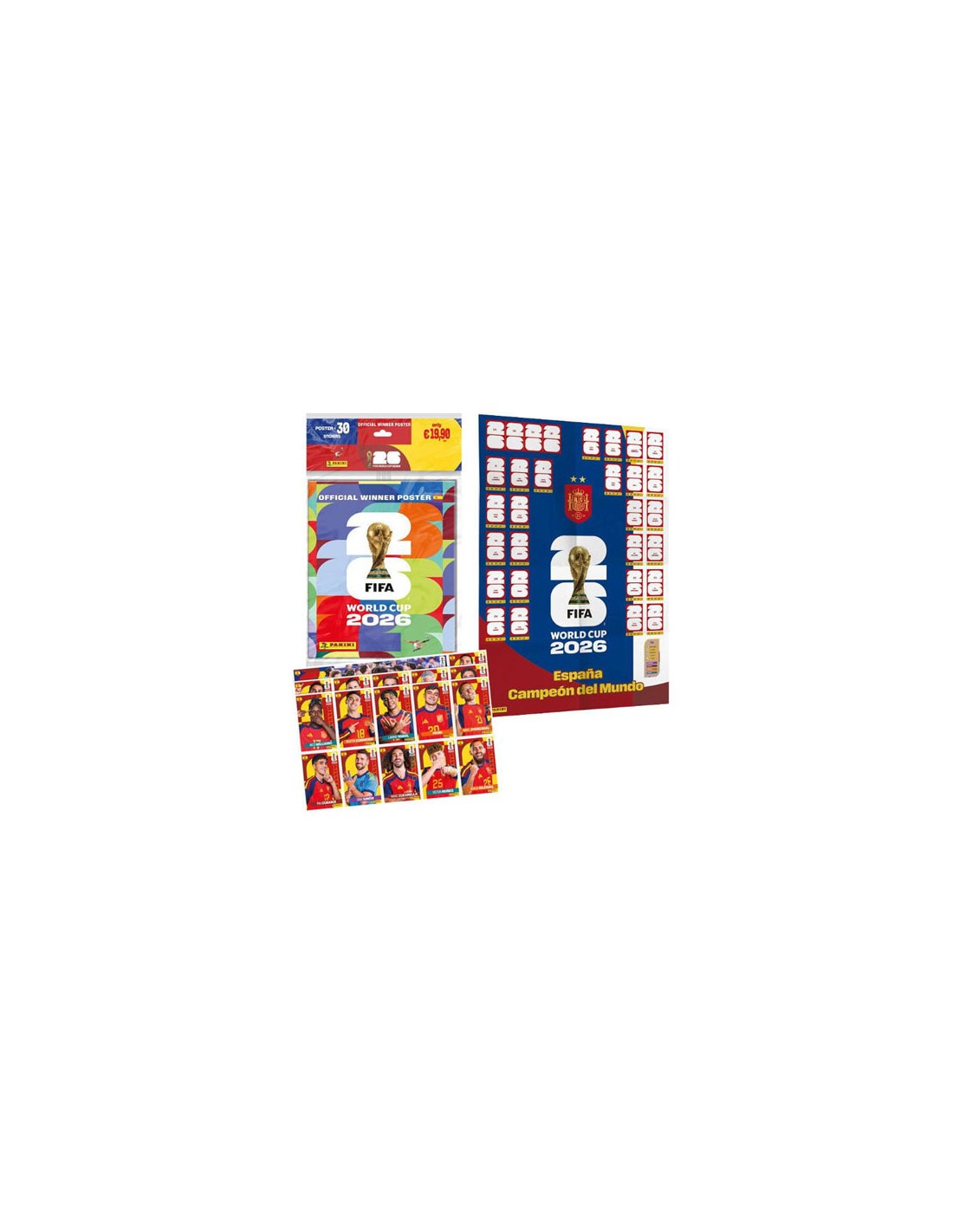 PANINI/WINNER POSTER WORLD CUP 2026  19,90E C/60