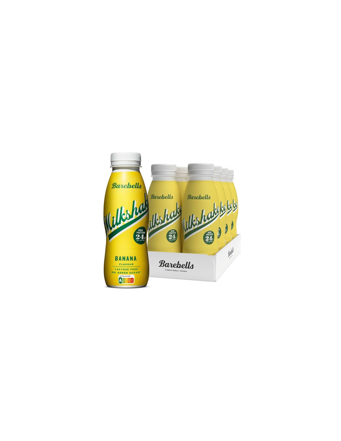 VITAMIN/BATIDO PROTEIN BANANA 330ML. 8UN
