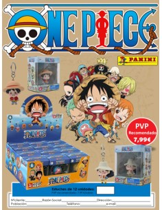 PANINI/ONE PIECE LLAVERO S.2 7,99E 12 UND.