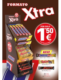 MARS/LOTE SUPER + 1 XTRA 1,50 E 74 UND.