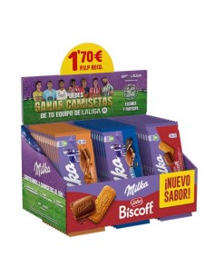 MOND/LOTE TABLETAS MILKA 1,60E 40 UND.