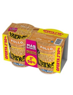 YATEKOMO POLLO DUO 4 X 60 GRS.