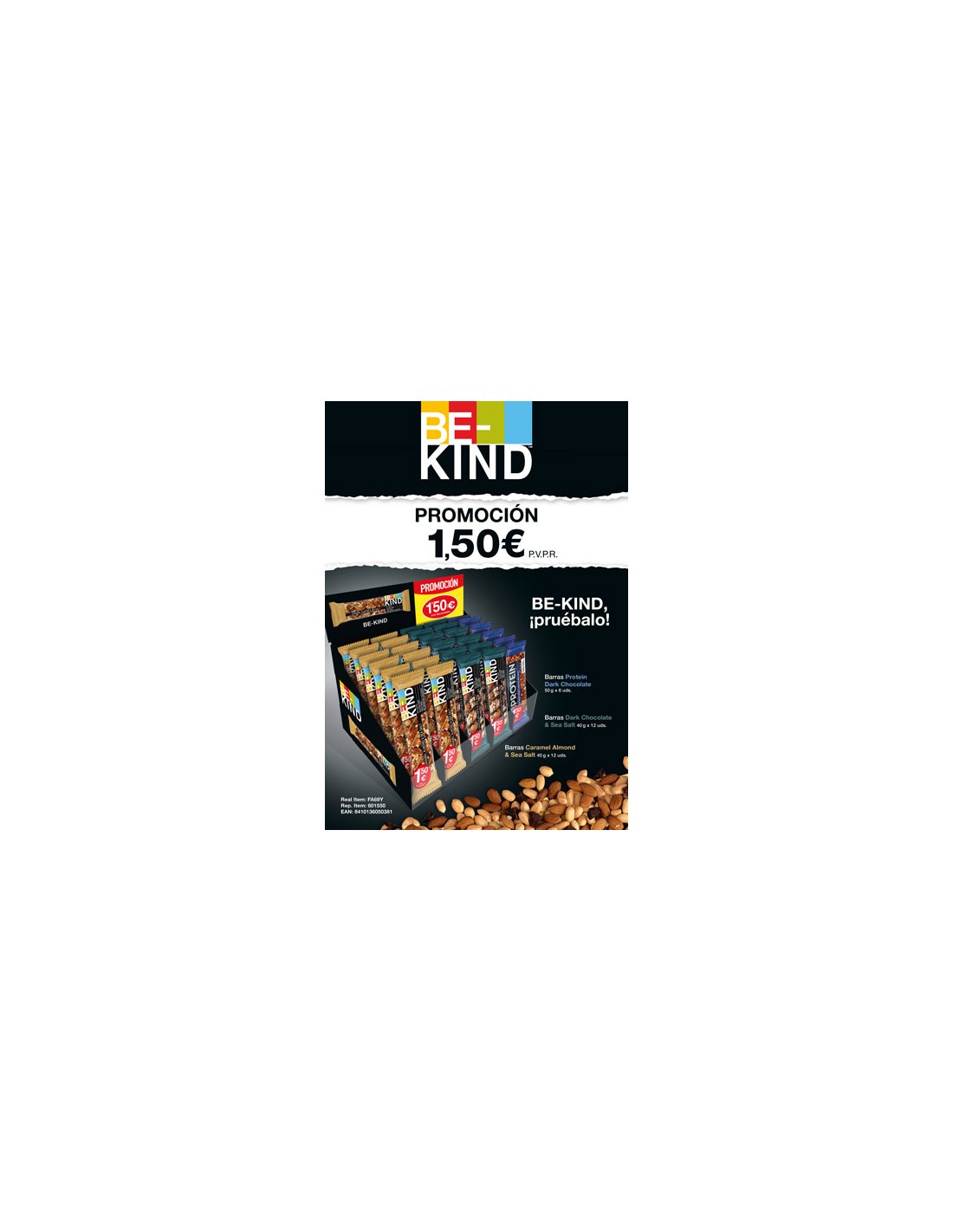 MARS/LOTE BE-KIND 1,50E 30 UND.