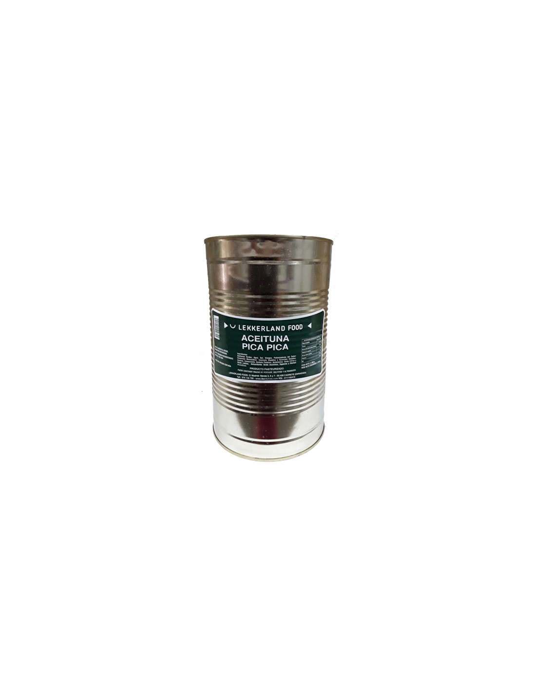 ACEITUNAS PICA PICA 4,3 KGS. C/3