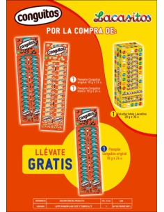 LACASA/LOTE PANOPLIA + TUBO + 24 UND. GRATIS