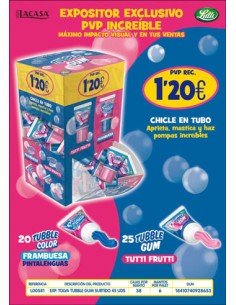 LACASA/TOLVA TUBBLE GUM 45 UND. PVP 1,20E