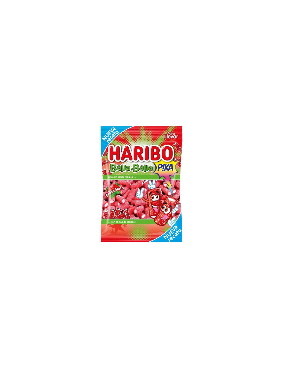 HARIBO/SOLAPA BALLA FRESA PICA 18X100 GRS.