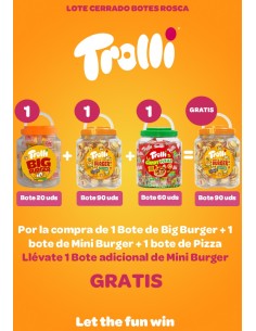 TROLLI/LOTE BOTES ESPECIALIDADES 3+1 S/C