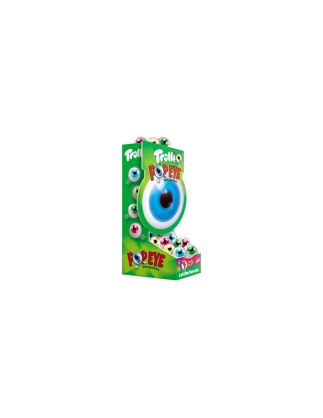 TROLLI/DISPENSADOR POP EYE 120 UND.