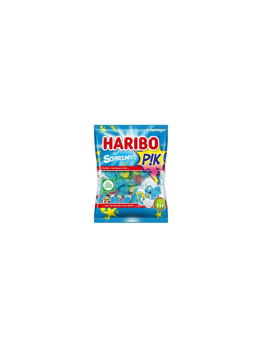 HARIBO/SOLAPA PITUFOS PIKA 18 X 100 GRS.