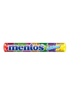 CHUPA/MENTOS STICK RAINBOW 20 UND. C/16