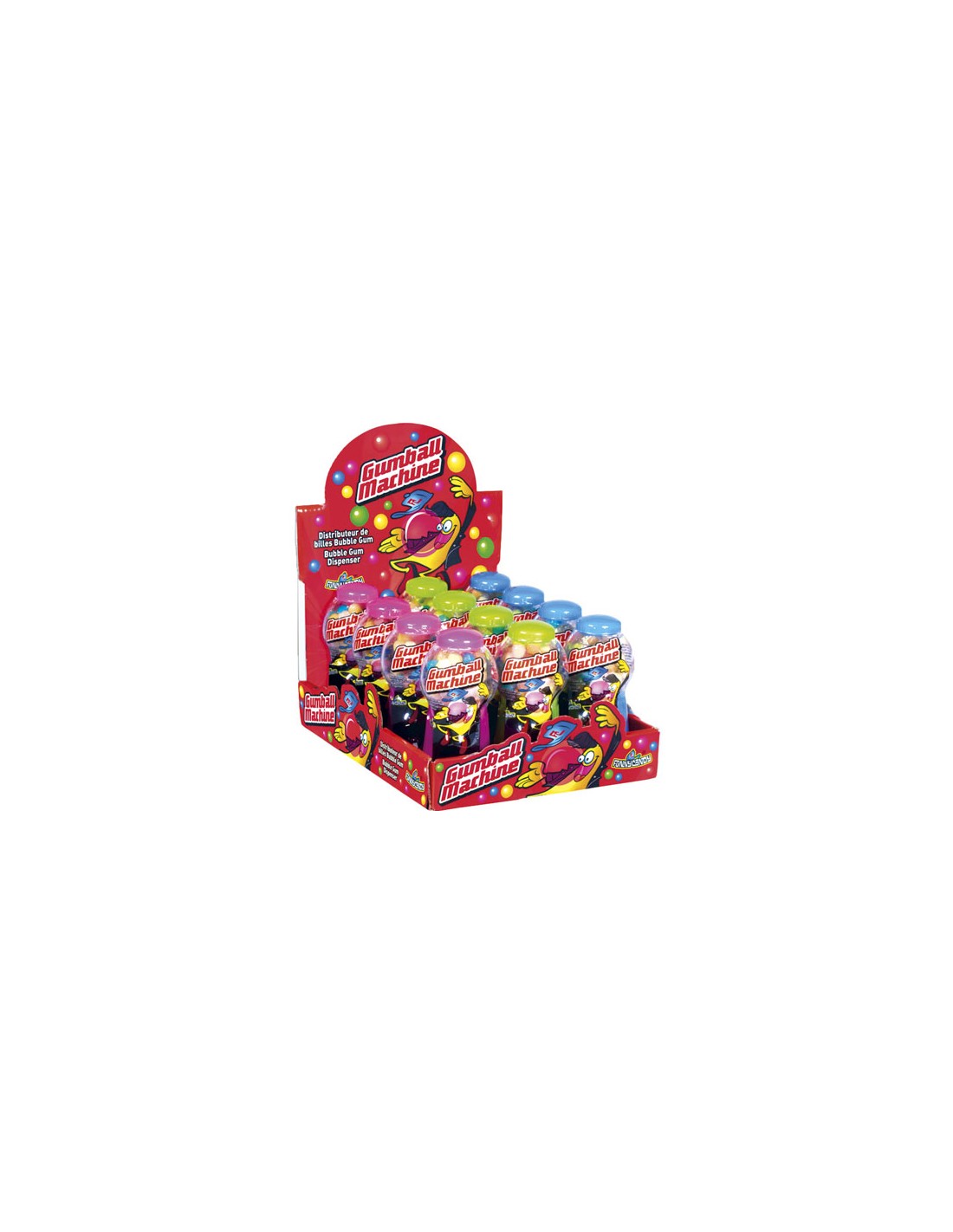 CFV/GUMBALL MACHINE CANDY 12 UND. C/6