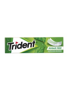 CHUPA/TRIDENT HIERBABUENA STICK 24 UND. C/30