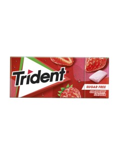 CHUPA/TRIDENT GRAJEA FRUIT FRESA 24 UND. C/32