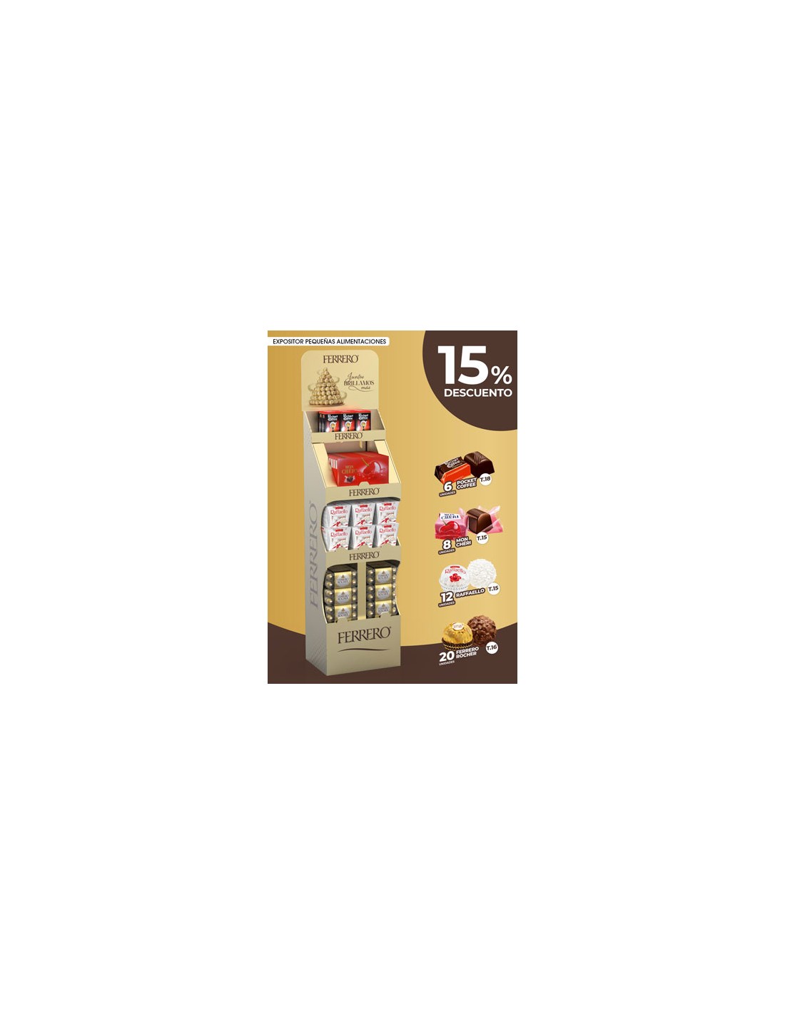 FERRERO/EXP. PEQUEÑAS ALIMENTACIONES 26/27 - 16%