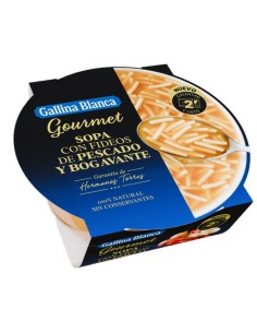 SOPA CON FIDEOS PESCADO Y BOGAVANTE 6 X 300 GRS.