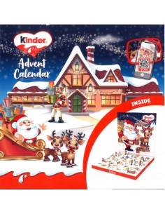 FERRERO/CALENDARIO ADVIENTO KINDER MIX 123GR .C/18