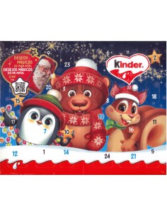 FERRERO/CALENDARIO ADVIENTO KINDER BUENO 113G C/18