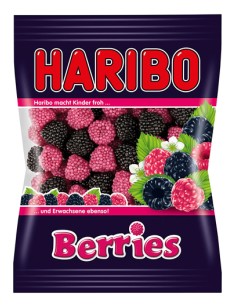 HARIBO/SOLAPA BERRIES (MORAS) 18X100 GRS.
