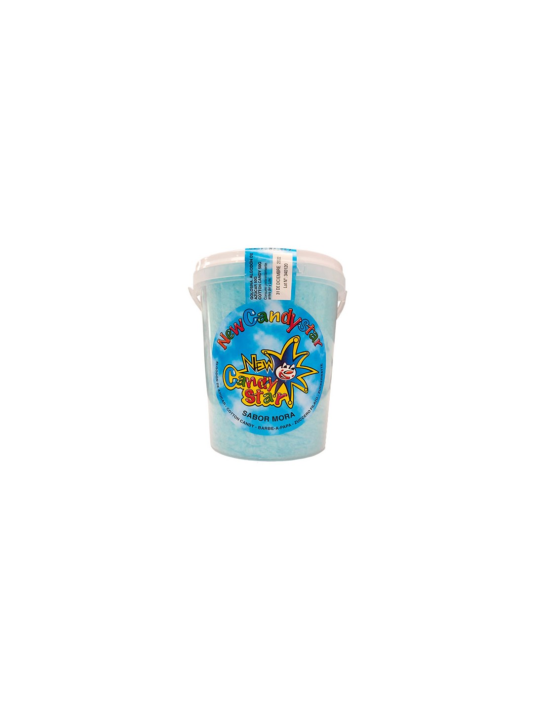 BOTE ALGODON MORA AZUCAR 6 UND. X 50 GRS.
