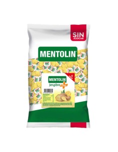 LACASA/KG. SIN AZUCAR MENTOLIN JENGIBRE C/8