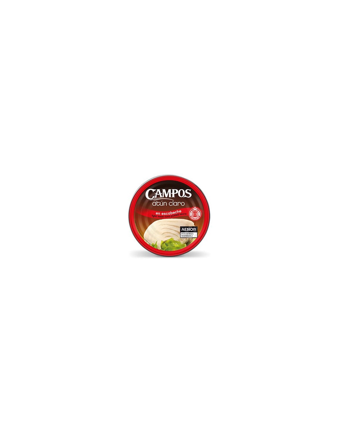 CAMPOS/ATUN CLARO ESCABECHE 160 GRS X 12 UND.
