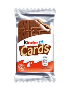 FERRERO/ESTUCHE KINDER CARDS 30 UND.