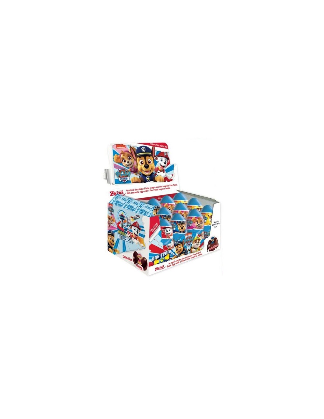 BIP/HUEVO PAW PATROL 24 UND.