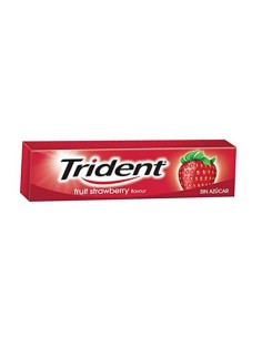 CHUPA/TRIDENT FRESA STICK 24 UND. C/30