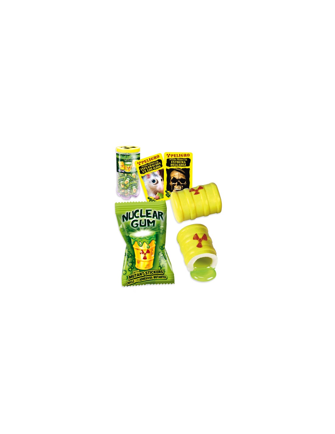 FINI/NUCLEAR GUM 50 UND. C/6