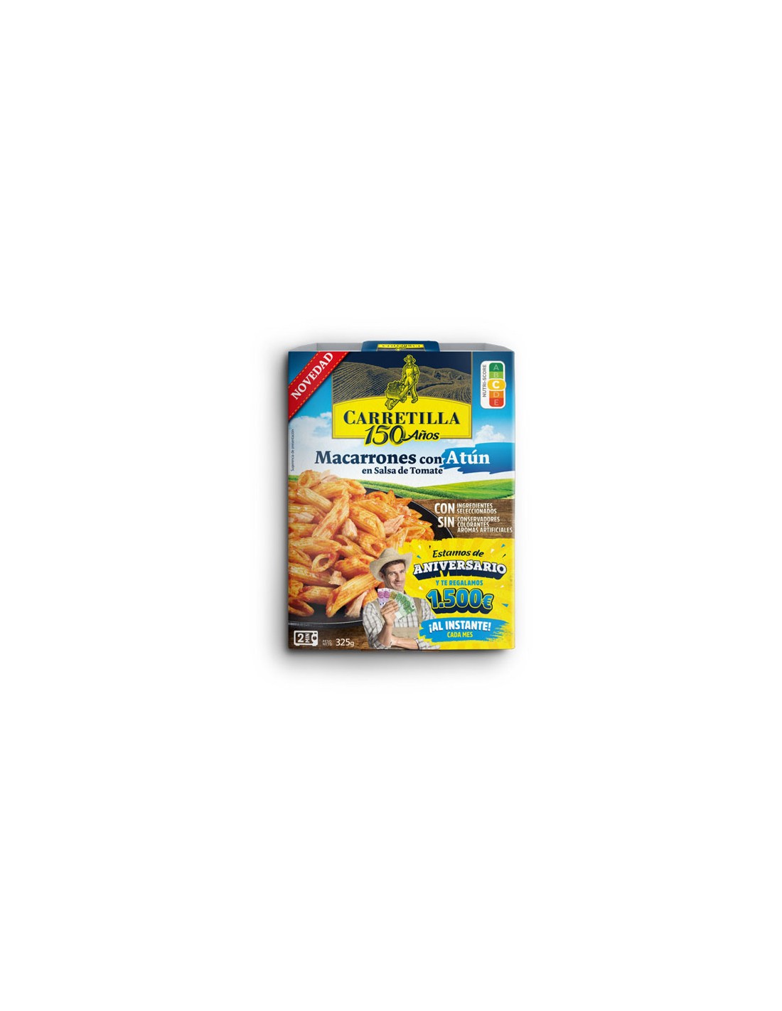 CARRETILLA/MACARRONES CON ATUN 10 X 300 GRS.