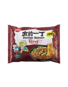 NISSIN RAMEN BEEF BOLSA 100 GRS. X 10 UND.