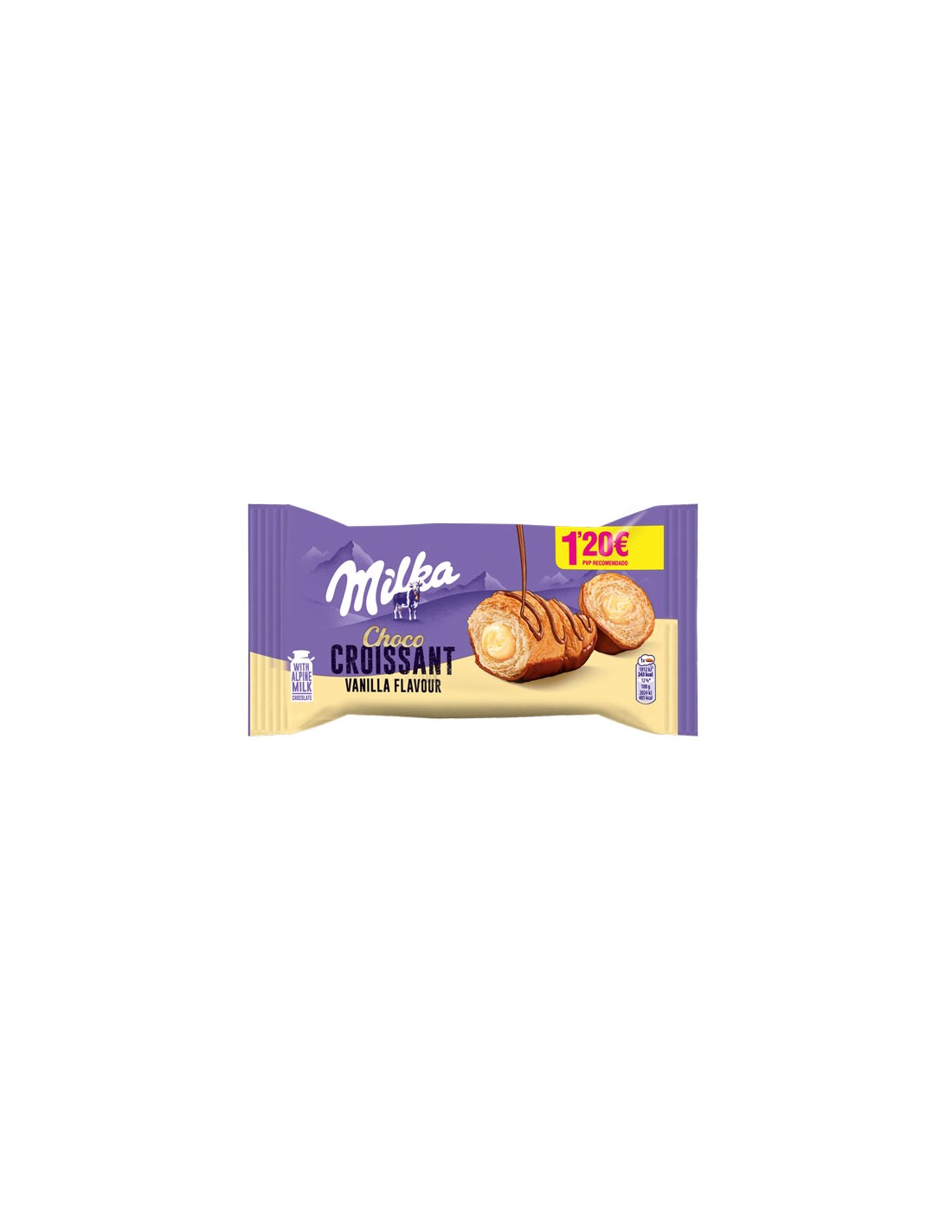 MOND/MILKA CROISSANTS CREM 50 GRS x 14 UDS - 1,20E