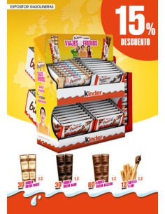 FERRERO/EXPOSITOR GASOLINERAS 26/27 15%