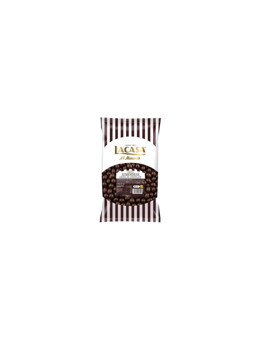 LACASA/KG. ALMENDRA CHOCO NEGRO CALIFORNIA C/3