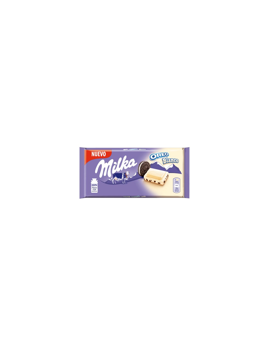 MOND/MILKA TABLETA OREO BLANCO 22 X 100 GRS.