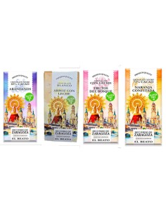 BEATO/CAJA SURTIDA TABLETAS CHOCO. LA VIRGEN 20 U.