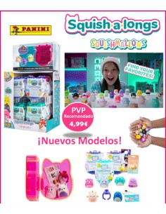 PANINI/SQUISH A LONGS PACK SORPRESA S.2 4,99E 12UN
