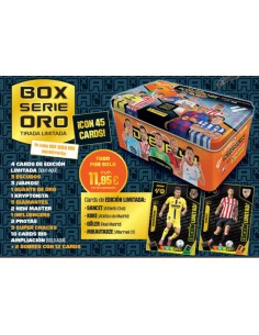 PANINI/TIN BOX SERIE ORO ADRENALYN 25/26 11,95E C8