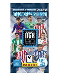 PANINI/SOBRES MEGACRACKS 2026/27 1,50E 50 UND. C/8