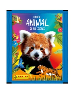 PANINI/SOB MUNDO ANIMAL MIL COLORES 0,80E 50U C/20