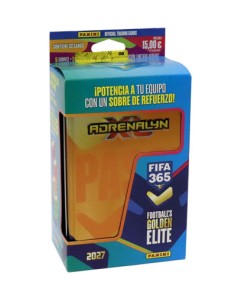 PANINI/TIN BOX ADRENALYN FIFA 365 2027 15E C/8