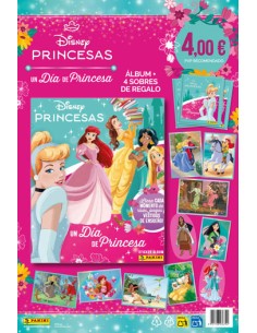 PANINI/CARTON DISNEY - UN DIA DE PRINCESA 4E C/30