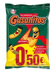 RISI/0,50E GUSANITOS KETCHUP PVR 35GR X 30 UN.