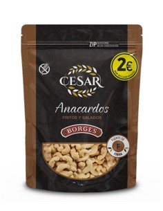 BORGES 2E  ANACARDOS FRITOS 8 UND. X 80 GRS.